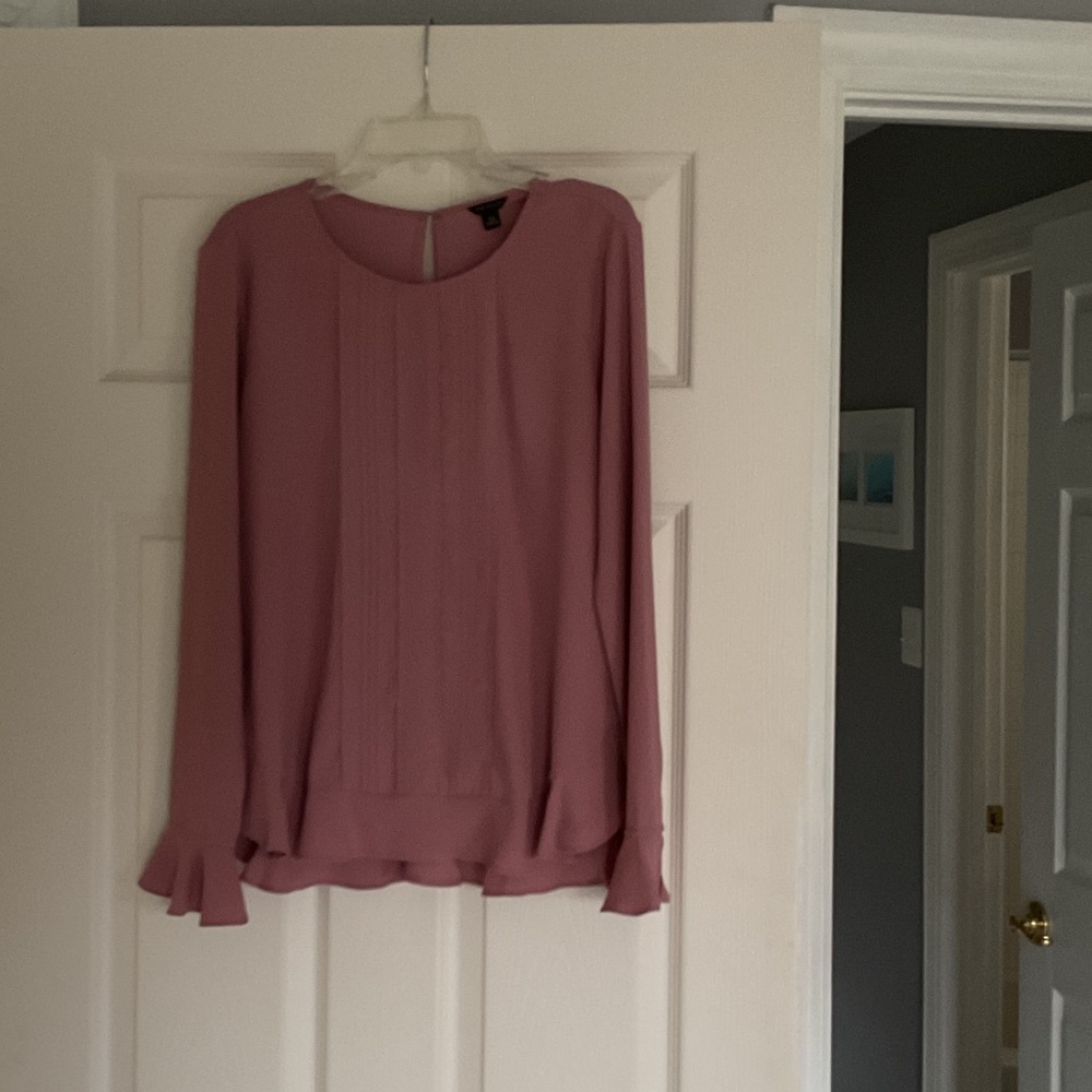 Ann Taylor Mauve Blouse